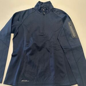 Eddie Bauer Performance Qtr Zip Pullover - Women's Size M